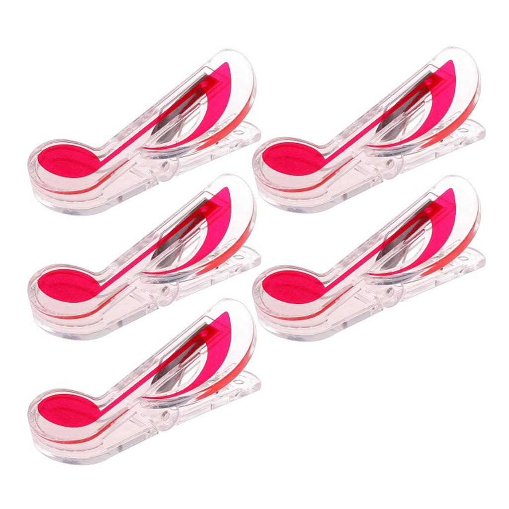 Цвета клипов для нот Пластиковый зажим для страниц нотной книги Зажим для нот Держатель для нот для фортепиано Фиксированный пружинный зажим для нот Музыкальный инструмент