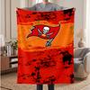 Tampa Bay Buccaneers Soft Warm Flannel Blankets Comfortable Blanket for Home Decoration Gifting