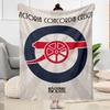Arsenal Blanket Warmthful Decor Suitable for Sofa Couch Office for All Occasions Modern Unique Gift for Family and Friends Camping
