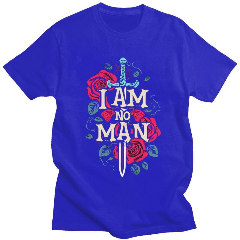 I Am No Man T Shirt for Men Funny Joke Sarcastic Quotes Tshirt Fashion Summer Style Short Sleeve Tee Shirt Clothing