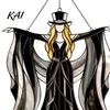 Decorative Window Splicing Art Boho Dancing Lady Suncatcher, Stained Glass Acrylic Hanging Ornament, Mystical Gothic Vintage Woman Spinner for Indoor