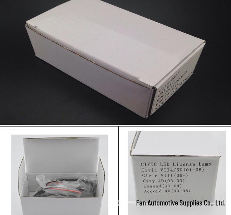 Светодиодный фонарь подсветки номерного знака Honda Civic/Accord/Odyssey, специальный для трансграничной торговли.