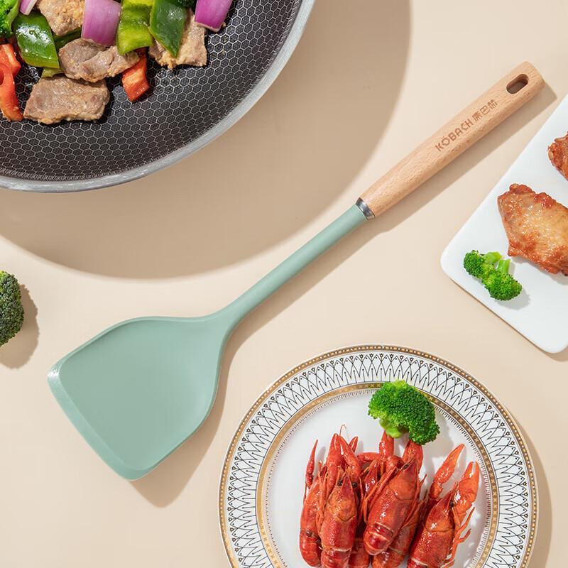Kangbachen Beechwood Silicone Spatula