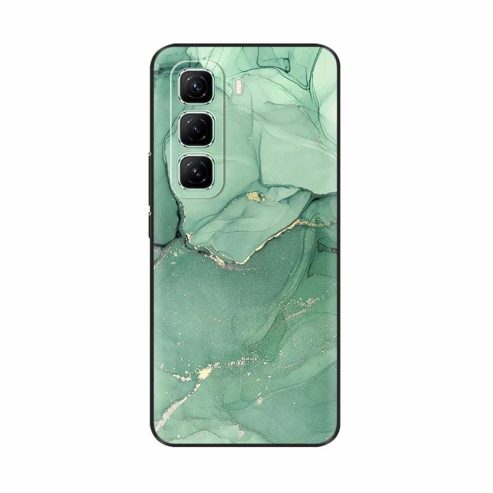 Чехол для Infinix Hot 50 5G 4G Милый узор панды Силиконовая задняя крышка для чехла для телефона Infinix Hot 50 Pro Для Infinix Hot50 Pro Plus