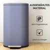30 L Modern Curved Kitchen Bin - Grey