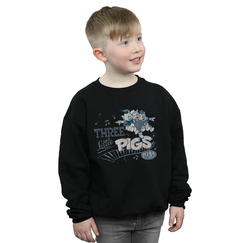 Disney Boys Three Little Pigs 1933 Sweatshirt