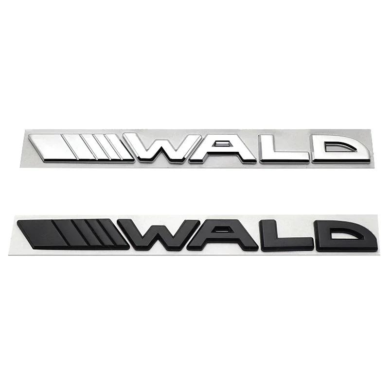 Metal Car Sticker Letters Emblem Rear Trunk Badge for Benz WALD W204 W205 W203 W210 W176 CLS GLE GLA SLK