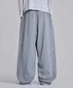 Jeidideuleondeon (U) Grey Marl Stars And Stripes Distressed Monster Jogger Grey