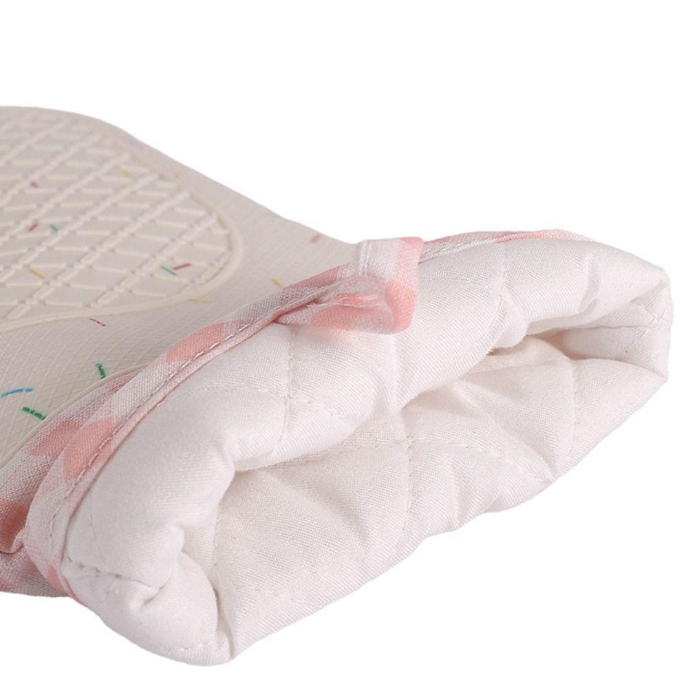 Anti Scalding Silicone Gloves Heat Insulation Oven Gloves Microwave Gloves Baking