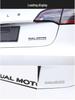 Наклейка на заднюю часть Tesla Model 3 Performance "DUAL MOTOR"