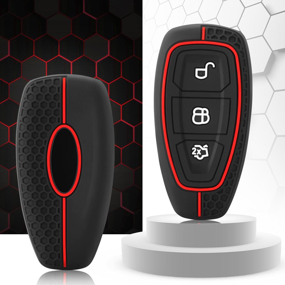 Car Remote Key Case Cover Shell Fob for Ford Focus 3 4 ST Fiesta Fusion Kuga Ecosport Mondeo MK3 MK4 Protect Accessories