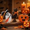 3/1pcs Halloween Ghost Pumpkin Wooden Ornaments Table Sign Halloween Party Favors Gift Festive Party Home Decoration Supplies