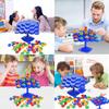 Colorful Stacking Balance Board For Family Fun Dual Player Educational Toy For Children