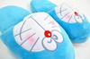MORIPiLO Doraemon Slippers Indoor Room Shoes and and Sizes Plush Toy Goods Cute Gift Blue Character Pillow Morishita (Fluffy Soft) 23.0-25.0cm