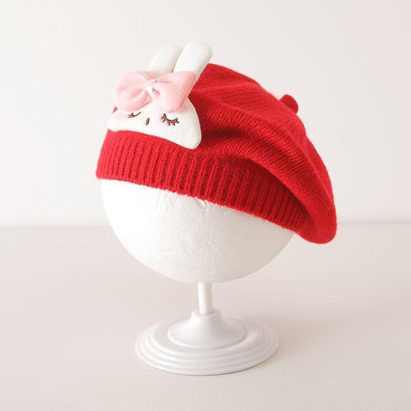 Детская шапка осень и зима шерстяная вязаная шапка детский берет милая супер милая для мальчиков и девочек шапка художника тренд
