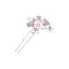 Zinc Zinc Alloy Hairpin Korean Style Headwear Five-tooth Hair Comb Hair Accessories Rhinestone Hair Stick