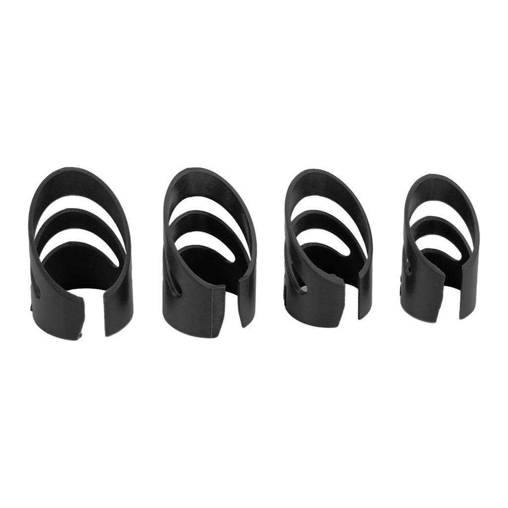 4 шт. Напальчники для гитары, защита кончиков пальцев, набор аксессуаров для инструмента, комплект для бас-гитары, банджо