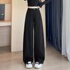 Women's Spring Wide-Leg Cargo Pants - Old Money Style with Relaxed, Curved Fit