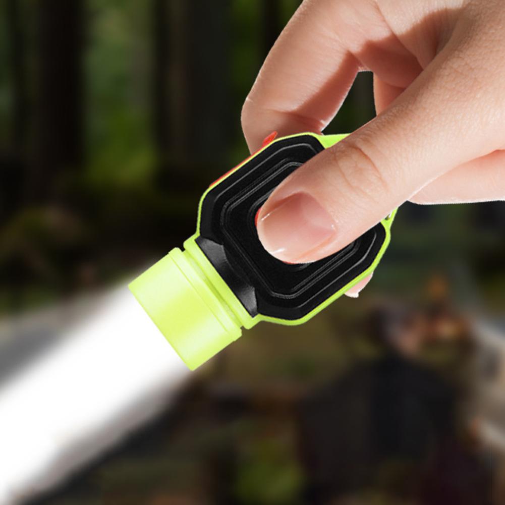 Многофункциональный брелок-фонарик USB-перезаряжаемый фонарик портативный наружный аварийный фонарь водонепроницаемый ручной фонарик
