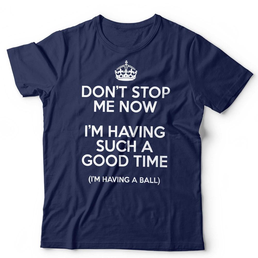 Music Lyrics TShirt Freddie Mercury Dont Stop Me Now Funny Unisex Kids Tee
