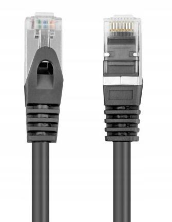 Patchcord Lanberg FTP kat.6 10m czarny