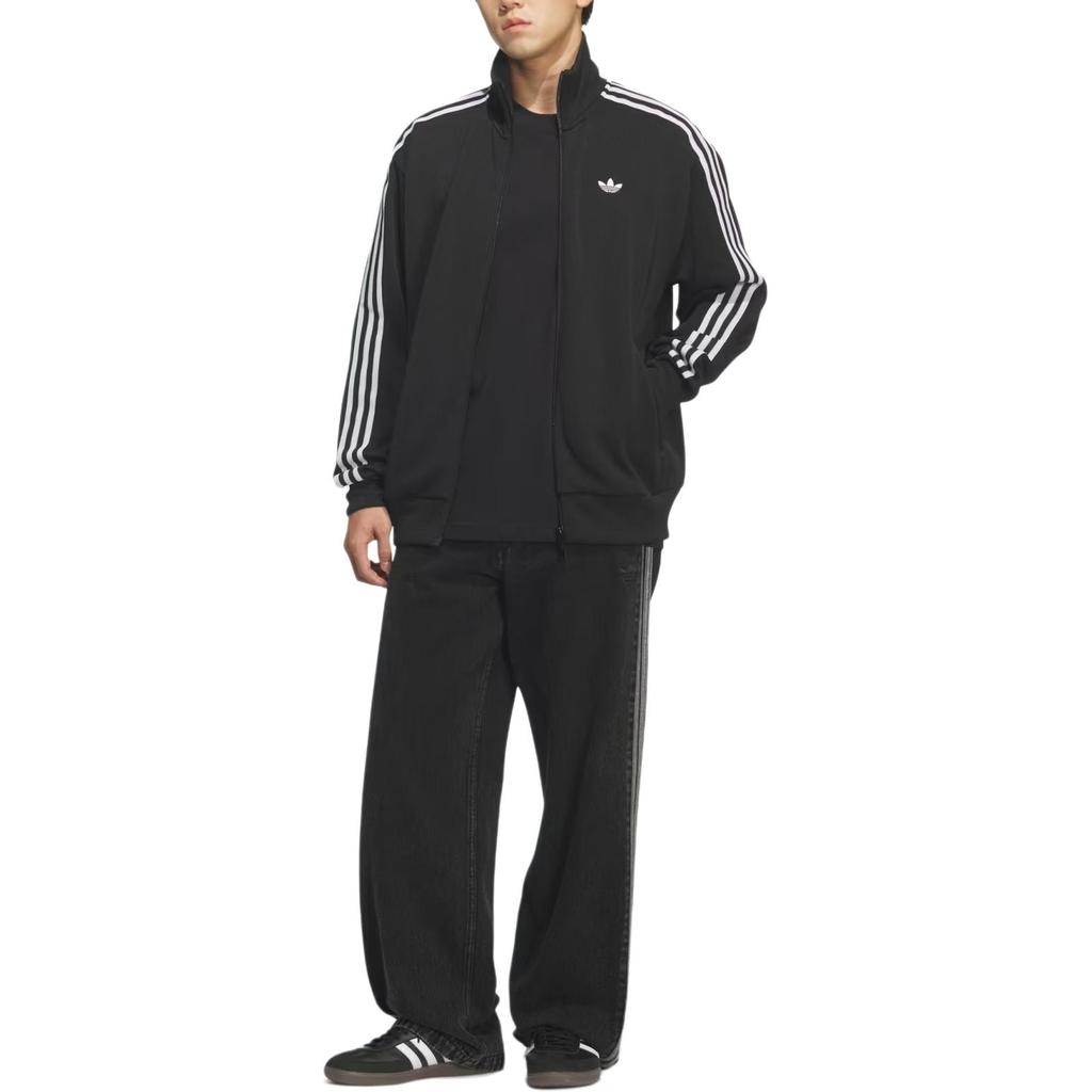 adidas Мужская спортивная куртка Originals Classics с 3 полосками Черный KQ5496
