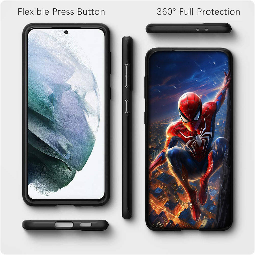 Для iPhone 17 16 15 Xiaomi Poco F7 F8 X7 X6 C85 C75 M8 Redmi Note 14 13 12 11 Pro Max 14C 13C 15C A3 A4 Чехол Постер Человек-Паук Марвел Человек-Паук Обложка