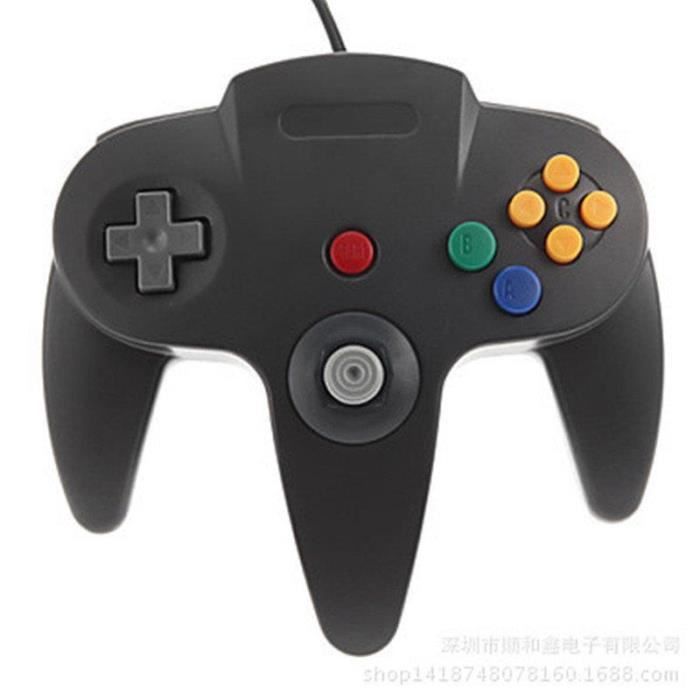 Джойстик - Nintendo - N64 - USB - Проводной - Черный