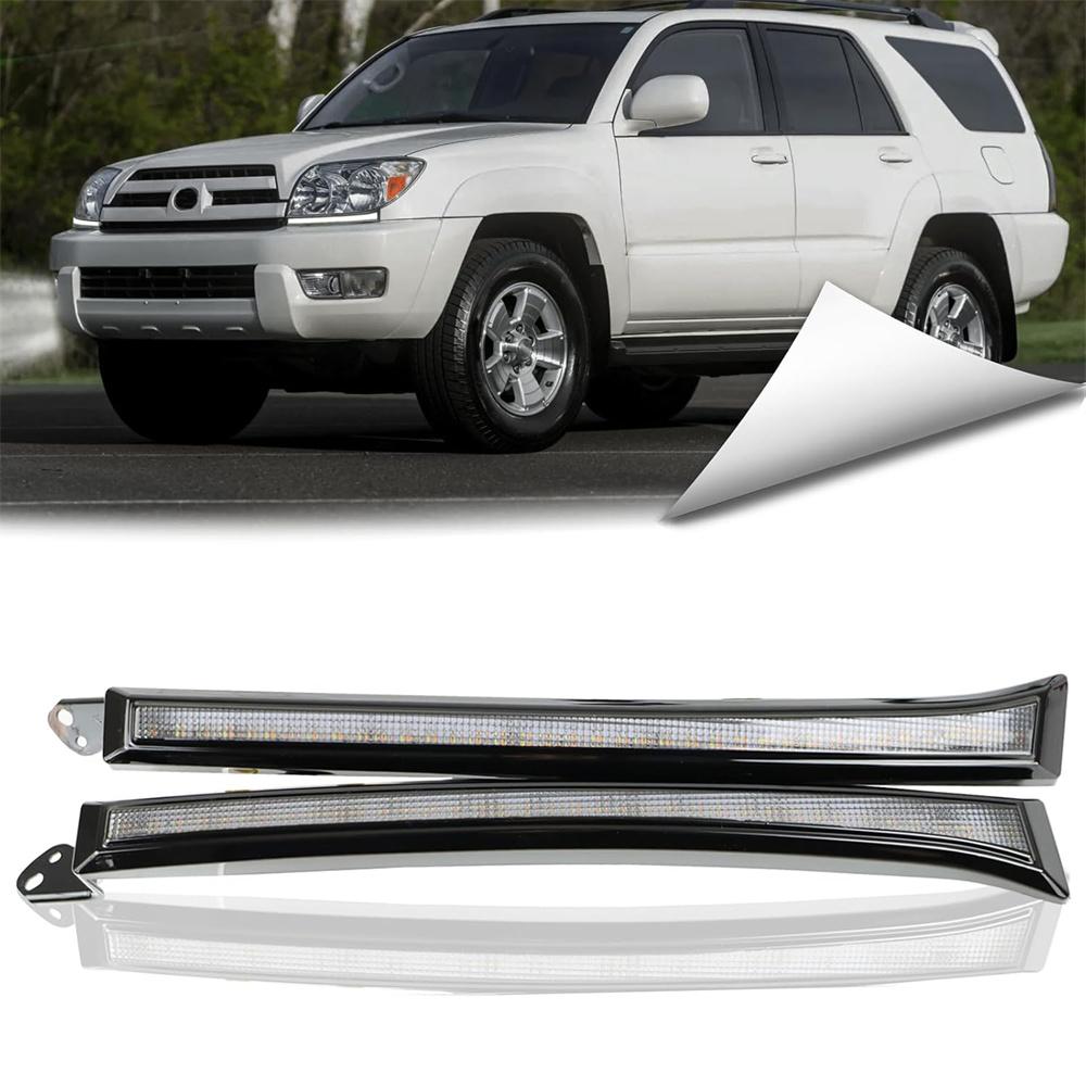 Front Headlight LED Daytime Running Light DRL For Toyota 4Runner 2003-2005
