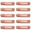 10 X MB-15AK MIG/MAG M6 сварочная горелка сварочный аппарат контактные наконечники газовое сопло золото Великобритания