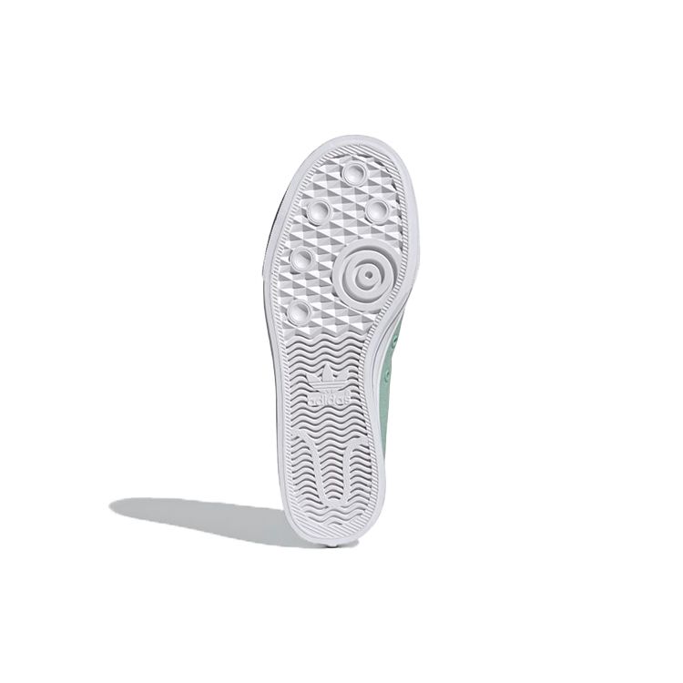 adidas Оригинальные низкие кеды Nizza для скейтбординга Унисекс Кроссовки Зеленые GZ8393