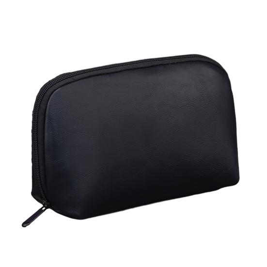 Сумка для электронных аксессуаров Многосекционный дорожный органайзер для технических аксессуаров Водонепроницаемый чехол из искусственной кожи