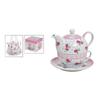 Rose 3-piece Tea Set