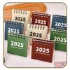 1PCS Мини Настольный Календарь 2024-2025, Август 2024 По Декабрь 2025 Маленький Настольный Календарь, Творческий Мини Ежедневный Календарь Расписания