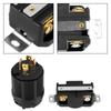 1 Комплект Разъем-адаптер для генератора NEMA L14-30P 30A 125V-250V 3-полюсный 4-проводной заземляющий штекер и Комплект Промышленный 4-контактный