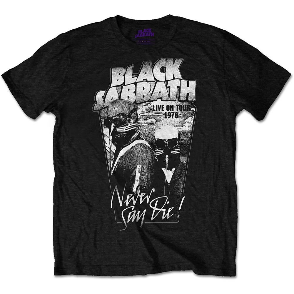 Унисекс Футболка Black Sabbath: Никогда не сдавайся