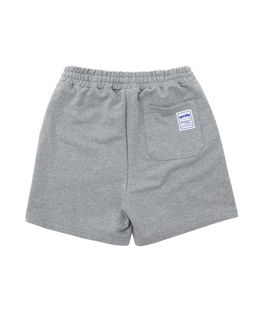 UPPERSTROP GOLF [Up3070] Upst Golf Basic Sweat Shorts Melange Grey