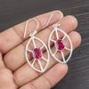 Pink Tourmaline Gemstone Jewelry, 925 Sterling Silver Earrings, Handmade Gorgeous Jewelry, Designer Earrings Gift For Women