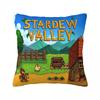 Stardew Valley Наволочки для квадратных подушек Полиэстер Домашнее фермерство RPG Игра Чехол для подушки Креативная декоративная наволочка 40*40