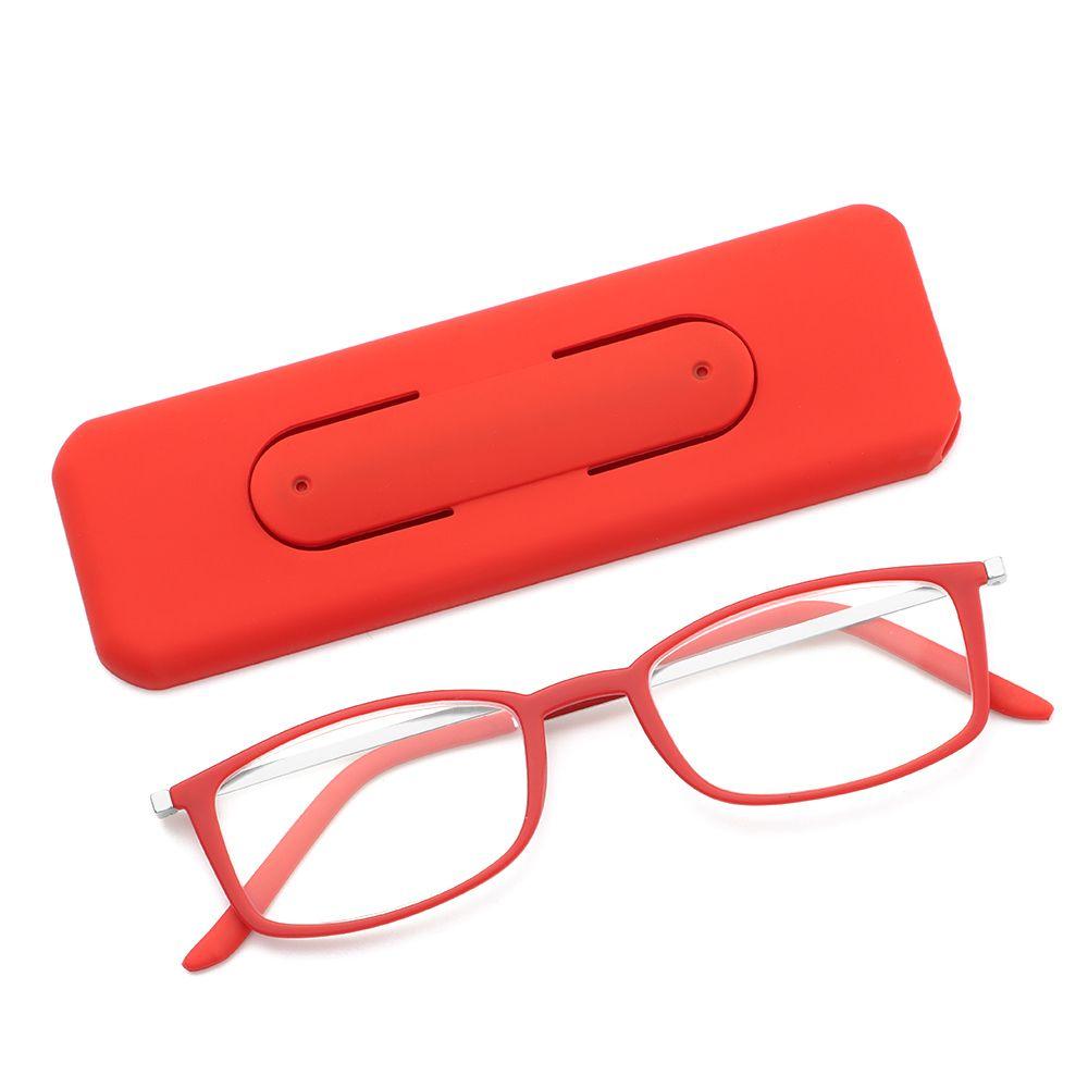 Computer Goggles Anti-blue Light Glasses Presbyopia Eyewear Phone Holder Case Reading Eyeglasses