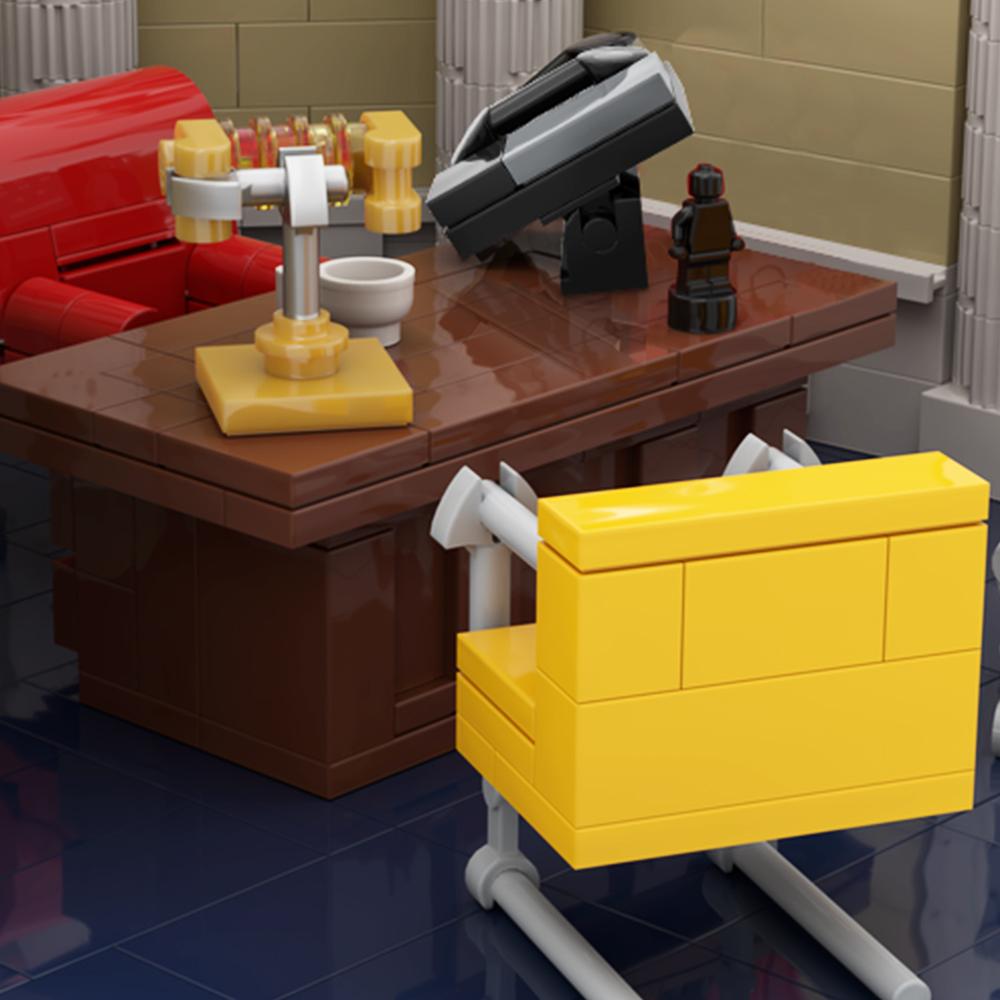 Gobricks MOC ТВ-сериал Лучше звоните Солу Офис Гудмана Во все тяжкие Уолтер Уайт Пинкман Строительный блок Кирпичики Игрушка Подарок ребенку