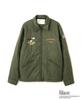 AVIREX Quilt Jacket Flying Ace Peanuts Men L 401 Sage 783-5252045
