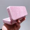 Новый розовый замшевый футляр для очков, модный простой ящик для хранения очков, портативный близорукий солнцезащитный футляр для очков из ацетата с зеркалом