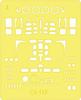 eduard Avro Lancaster Маска для покраски Маскирующая пленка для пластиковых моделей EDUCX117 1/72 B.Mk.1/3 (для Хасэгавы)