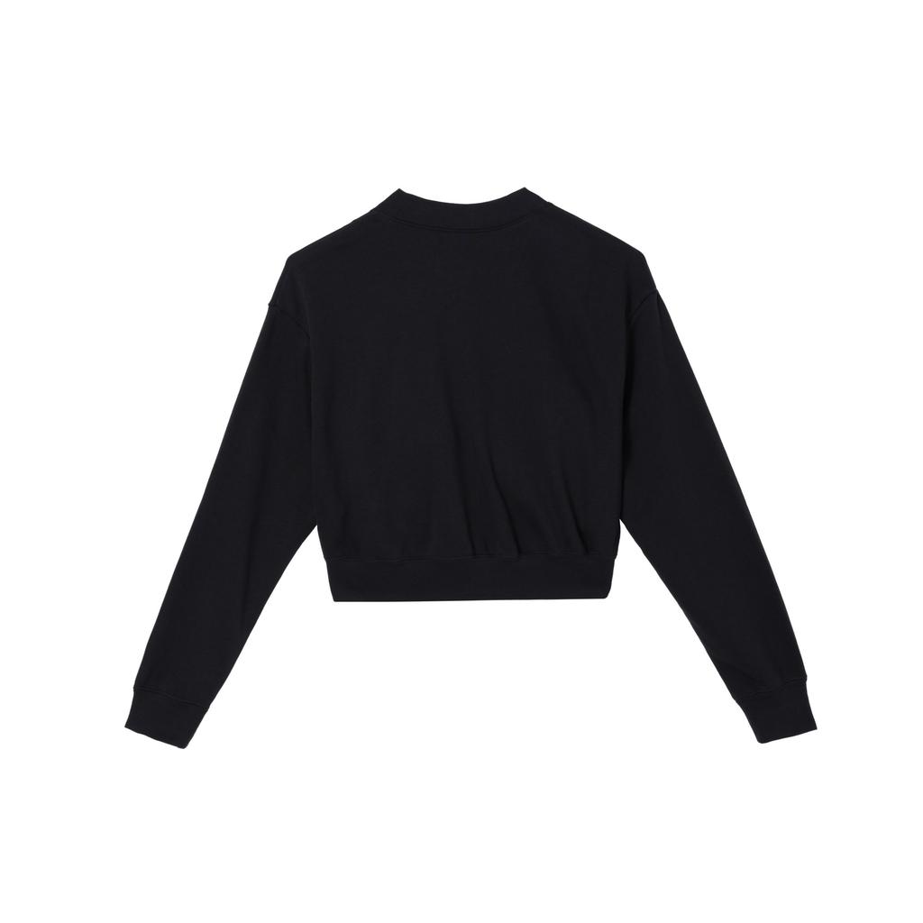 Nike Спортивная клубная флисовая куртка с вышитым логотипом, свободная повседневная куртка для женщин, черная FB7279-010