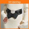 Cipri Cummerbundle Womens Waist Belt Oval Metal Buckle Clothing Accessories