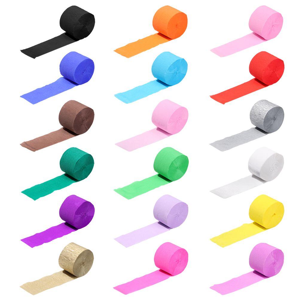 Baby Shower Decoration Crepe Paper Streamers Garland Photography Backdrops DIY Paper Wedding Decor