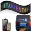 Flexible LED Display BT APP LED Matrix Pixel Panel Night Light For Car Store Hotel Bar Car LED Sign Universal DIY Programmable