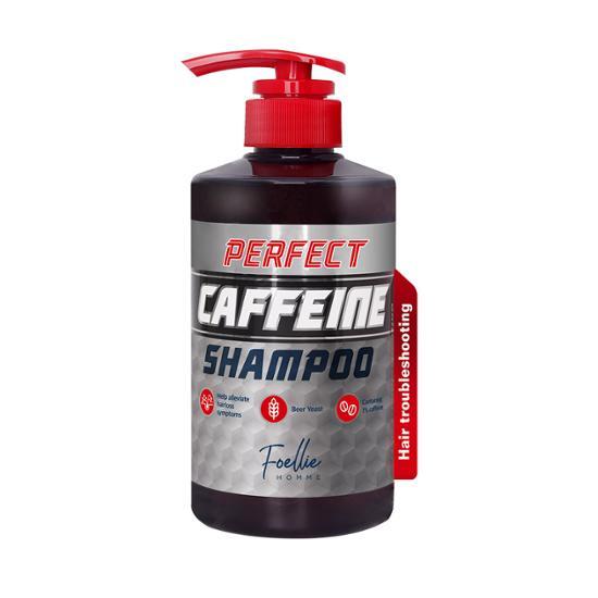 Foellie Шампунь Homme Caffeine Brewer's Yeast Hair Loss Symptom Relief для мужчин от выпадения волос 500 мл