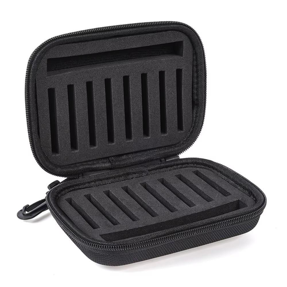 Hard Shell Spinner Bait Storage Bag Foam Fishing Tackle Bag Carry Bag Hard EVA Case Fly Fishing